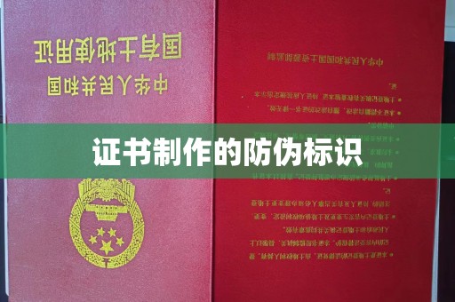 和龙证书制作的防伪标识